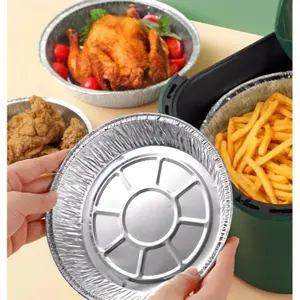 [MS] Tray Aluminium Foil Air Fryer / Piring Baking Aluminium / Tray BBQ Aluminium Foil