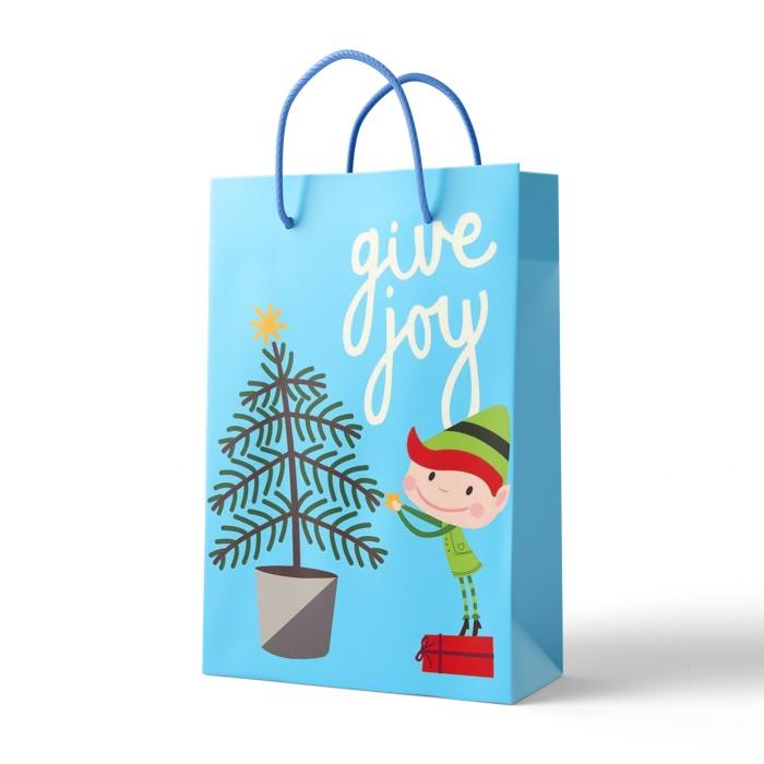 Gambar Capricorn Design Shopping Bag Natal Premium | Tas Kado Christmas Unik Motif Give Joy – SBCK 026 - Multicolour, Standar dari Capricorn Design Kota Tangerang Selatan 5 Tokopedia