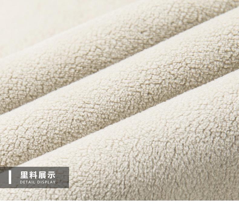 Product Introduction of Áo Len Có Khóa Kéo, Lót Lông Cừu, Dày Dặn, Hàng Mới Về Cho Mùa Thu Và Mùa Đông, Ấm Áp, Đi Chơi, Dành Cho Nam Giới, Dài Tay, Cổ Chân Đế Áo Mặc Trong, Áo Mặc Bên Ngoài 17