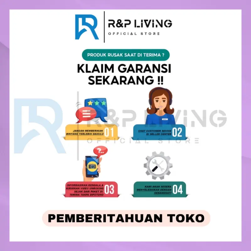 [R&P] 1.8L Panci anti lengket pengukus elektrik bebas teflon serbaguna 1