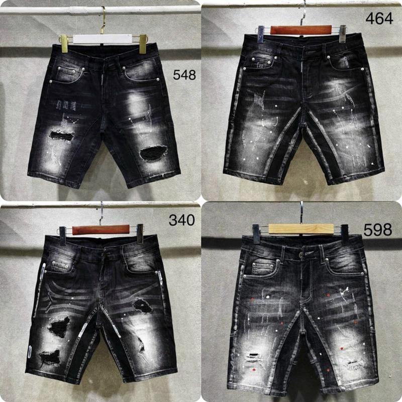Quần short jean nam đen wash 2 đáy loang màu rách xước , phối vẩy sợn nhẹ, chất bò co giãn tốt mẫu mới phong cách trẻ trung năng động hottrend boy phố
