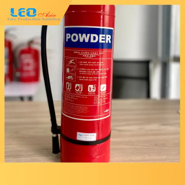 Combo 2 bình chữa cháy bột 4kg (có mốc treo) có tem bảo hành tặng kèm bộ nội quy tiêu lệnh phù hợp với hộ kinh doanh, gia đình, văn phòng 4