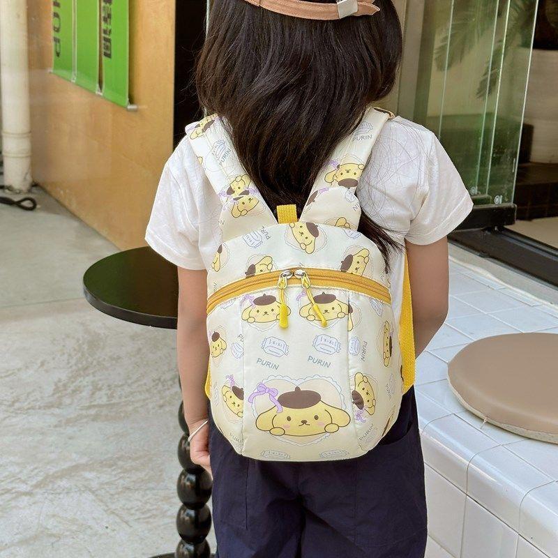 Ba lô mẫu giáo, cho bé gái, thiết kế hoạt hình dễ thương, Nhẹ, Thích hợp cho trẻ em, ba lô du lịch ngoài trời, đồ dùng trẻ Em Bé 5