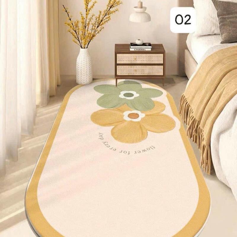 Thảm nỉ cạnh chân giường êm mềm mượt 6