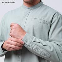 Gambar Bombboogie Kemeja Koko Pria Zamarin Sage 24940B5SA - L dari Bombboogie Kota Bandung 5 Tokopedia