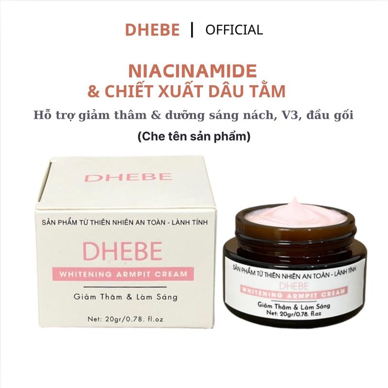 Kem Thâm DHEBE 20G Giúp Làm Sáng Da Cho Nách Vòng Ba Khuỷu Tay Đầu Gối Skincare Làm Đẹp Da Dưỡng Da Body