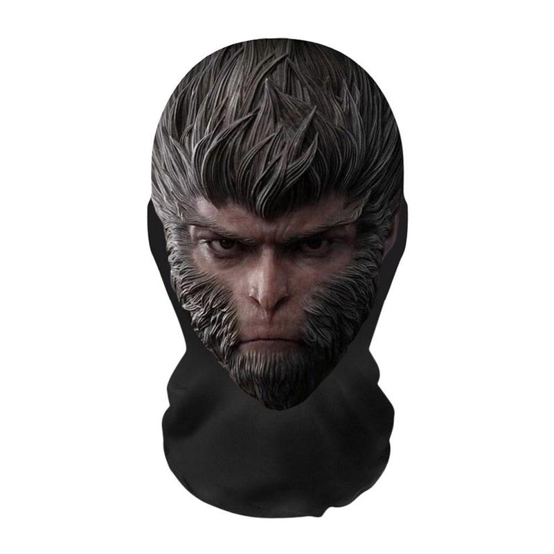 Mặt Nạ Lưới 3D, Mở Rộng Bên Trong Của Bạn Trickster Với Thần Thoại Đen Wukong, Mặt Nạ Vui Nhộn Z7S6 5