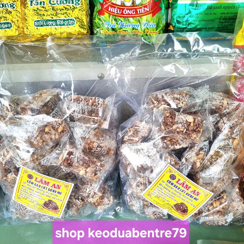 Cốm gạo lứt gừng mè Lâm An ( bịch 500g ) 2