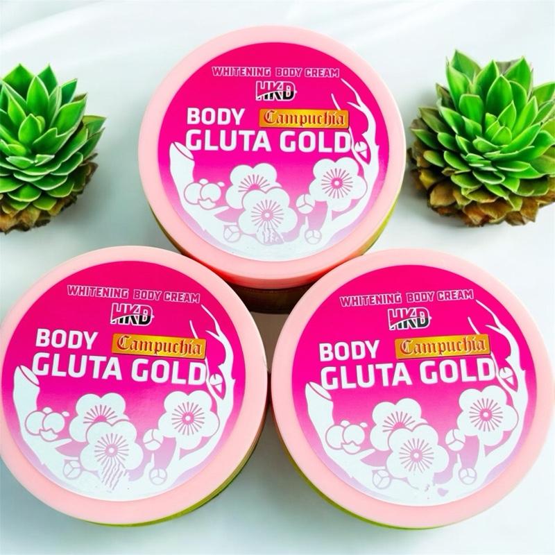 {MUA 1 TẶNG 2}TRĂNG X2}KEM BODY TẾT CAMPUCHIA  Dưỡng Trắng Da - Hạt Vitamin Kích Trăng, Chất Kem Siêu Mịn, Thẩm Thấu Nhanh - Women, Nữ