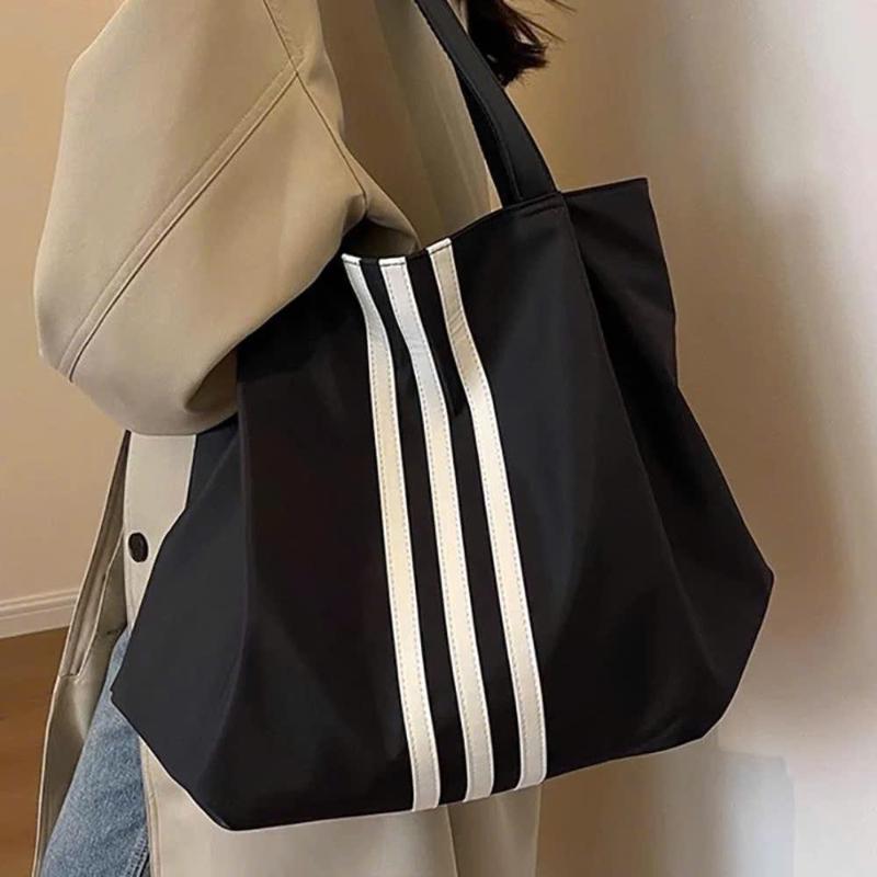 Túi Đeo Vai, Túi Tote Sang Trọng Nylon Chất Trượt Nước, Túi Đeo Ngang Dung Tích Lớn Chống Thấm Nước Đa Năng Nữ