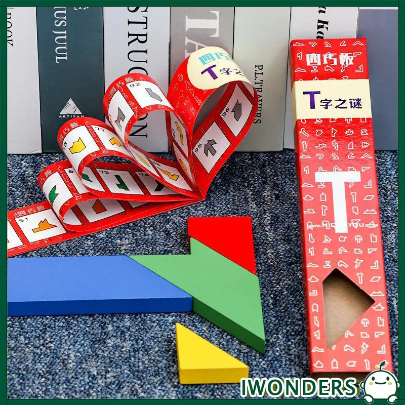 Bộ câu đố bằng gỗ  4 câu đố bảng khéo léo  đồ chơi câu đố của trẻ em