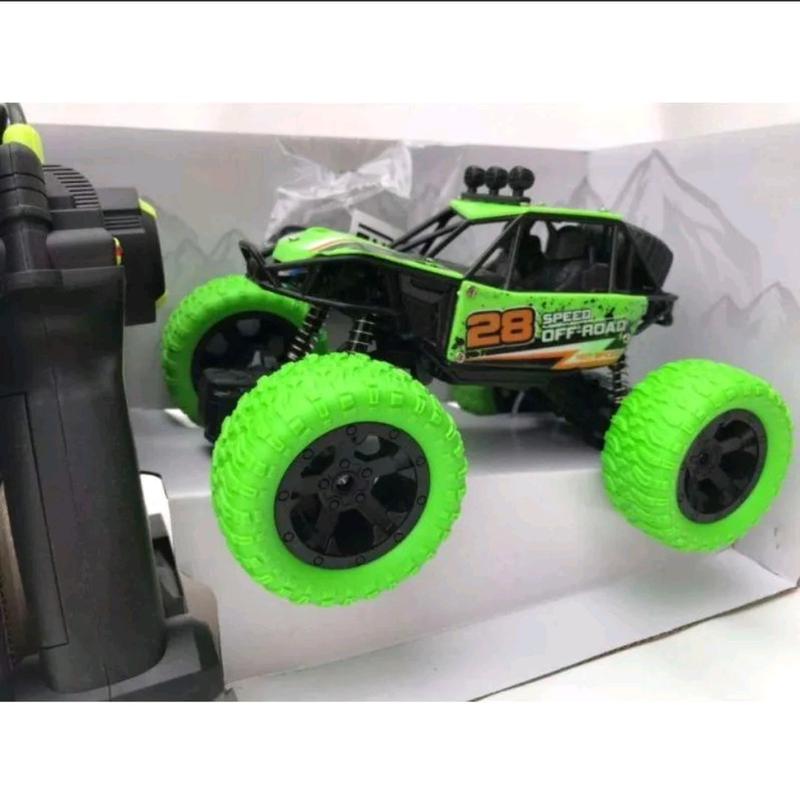 RC Rock Crawler Mainan Anak Mobil Remote Control Climbing Boast Monster Baterai Toys 7