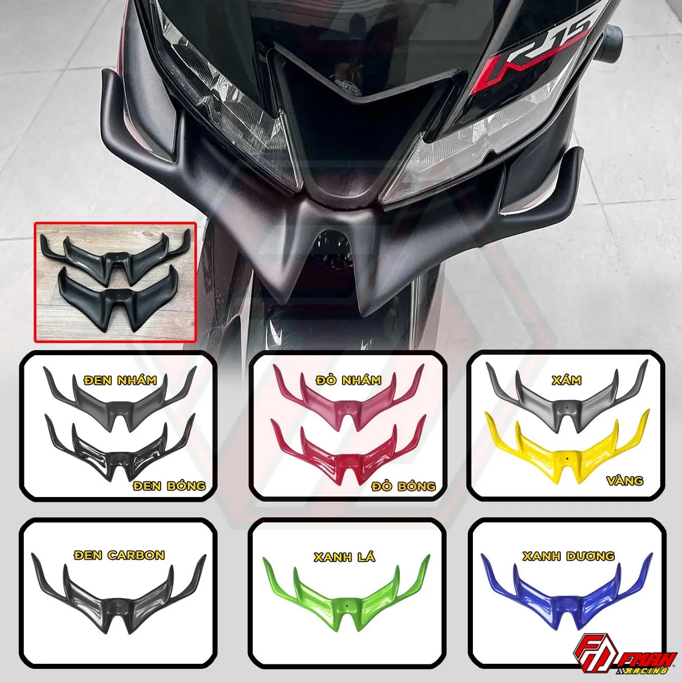 HÓC GIÓ R15V3 ( NGẮN , DÀI )