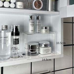 Kotak Penyimpanan, Rak Penyimpanan, Termasuk Cembungan Dalaman Topeng, Sesuai untuk Kabinet Cermin Bilik Mandi dan Penyimpanan Kosmetik Bilik Mandi, Bahan Lutsinar, Isi Rumah Supplies pakaian almari pakaian bakul penyimpanan