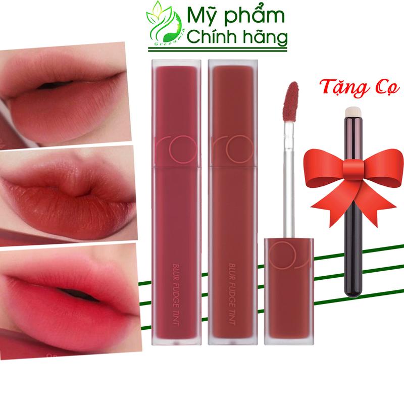 [TẶNG CỌ] Son Kem Lì Romand Vỏ Vuông Blur Fudge Tint Full Màu từ 01 đến 08