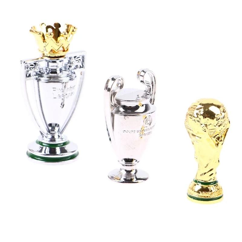 Product Introduction of New European Football Mini Awards Trophy Handicraft Excellent Player Award Soccer Competition Souvenir Home Decor Football League Trophy Cup Model Team Sport Competition 9
