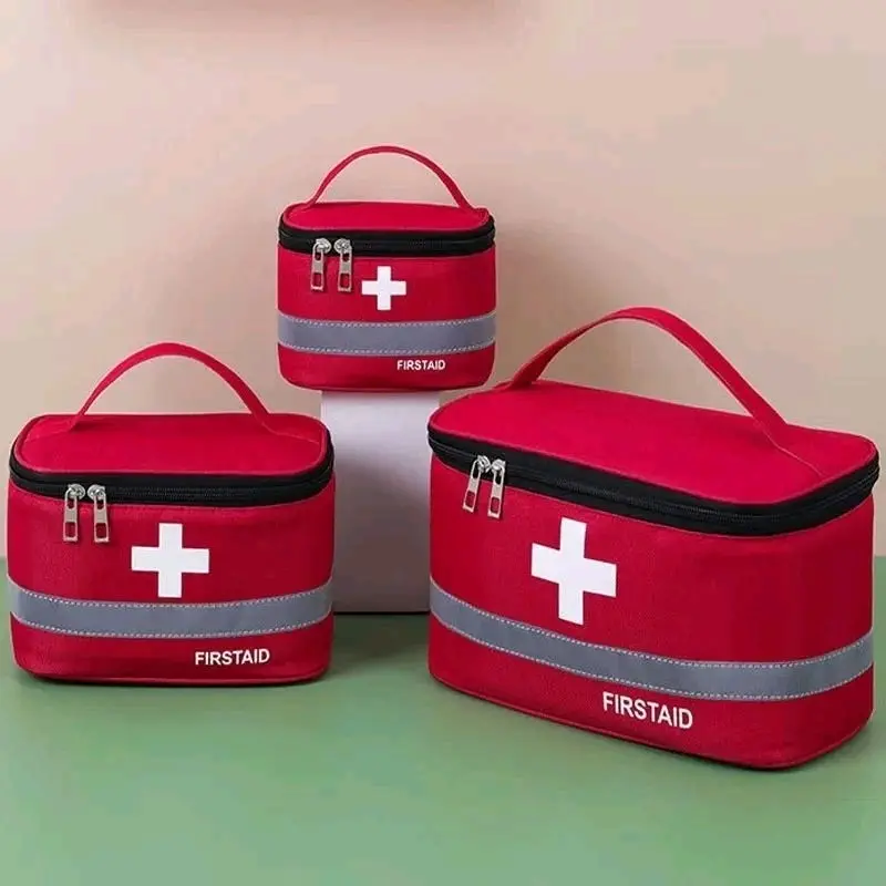first aid kit medicine strong bag fortable medical kit storage organizer PMI P3K