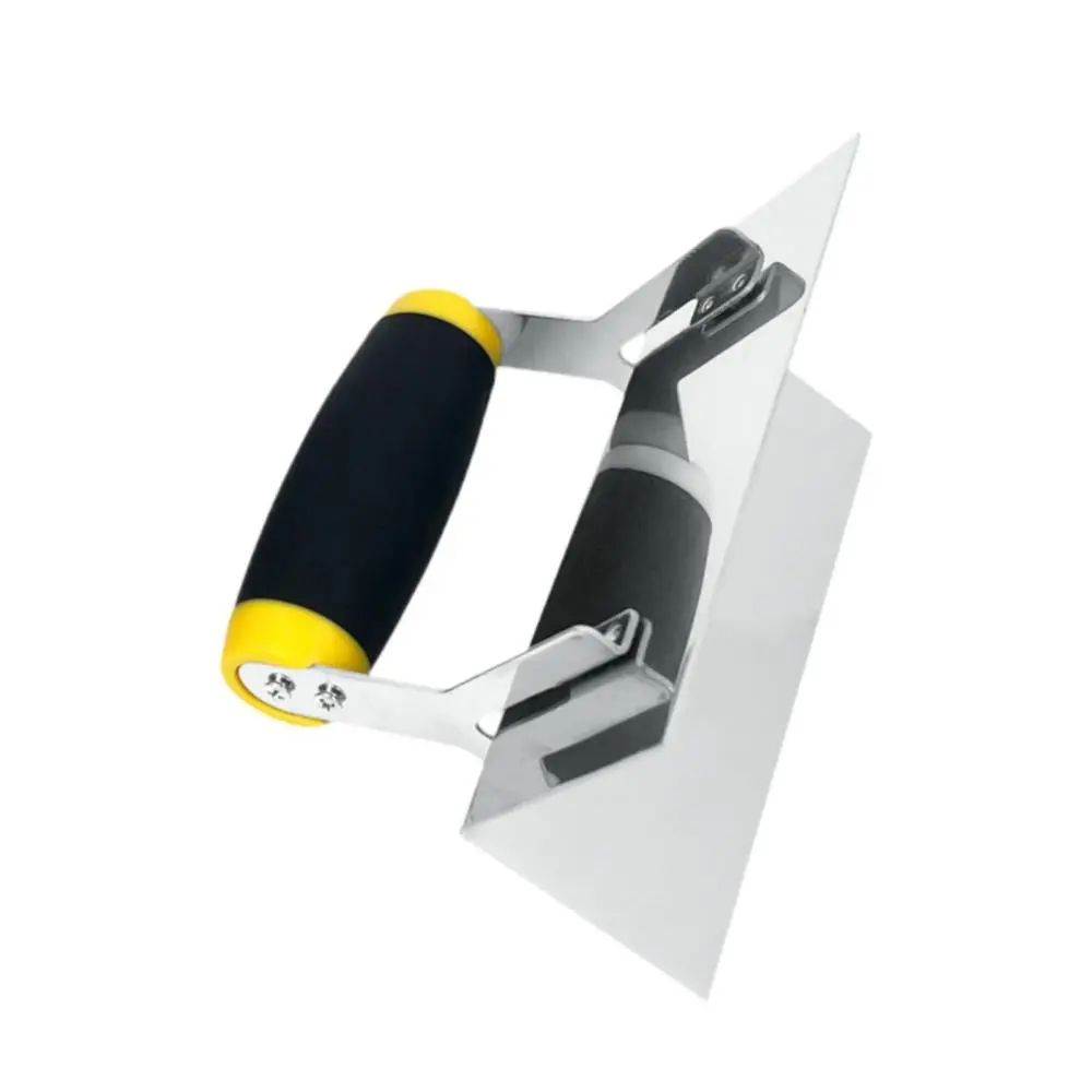Drywall Corner Trowel Plaster Trowel Stainless Steel Multipurpose Accessory Length 15.3cm Cement Plastering Tool