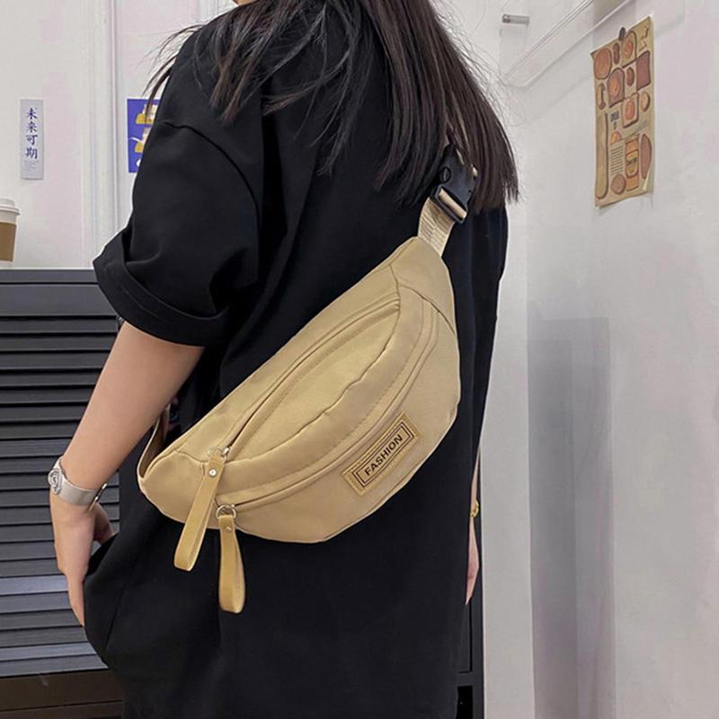 Product Introduction of Chest Bag For Men Solid Color Waist Bag High Quality Women Shoulder Bag Multifunction Male Fanny Pack Crossbody Small Bag 21