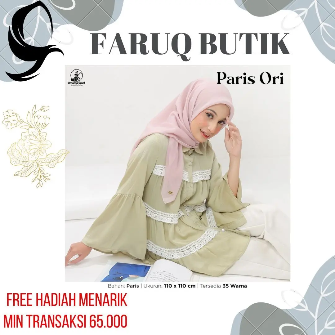 FARUQ - PARIS ORI/PARIS JADUL BY UMAMA
