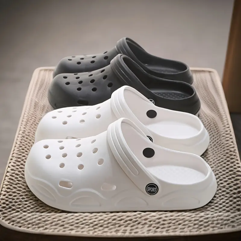 Lightweight EVA Unisex Clogs - Slip-Resistant, Breathable, and Comfortable Flat Shoes for Indoor & Outdoor Use, Perfect for Beach, Garden, and Summer Activities Girl Women