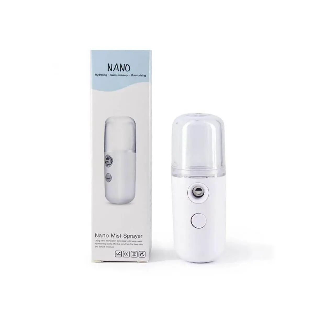Nano Mist Spray Hydrometer Portable Spray Pelembab Wajah Portable USB Facial Perawatan