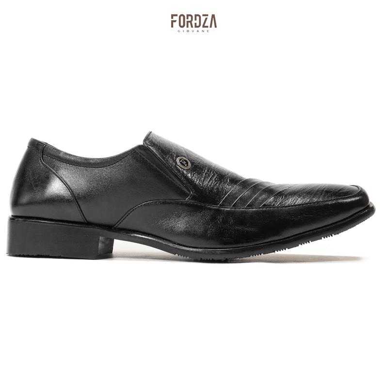 Sepatu Pantofel Pria Slip On Loafers Leather Sepatu Kerja Fordza F7005 5