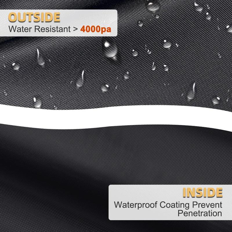 Product Introduction of Waterproof Car Cover, Car Cover with Reflective Strip, Windproof Design Car Cover for All Weather Protection, Universal Car Accessories for Size 125Lx58Wx71H Inch 4