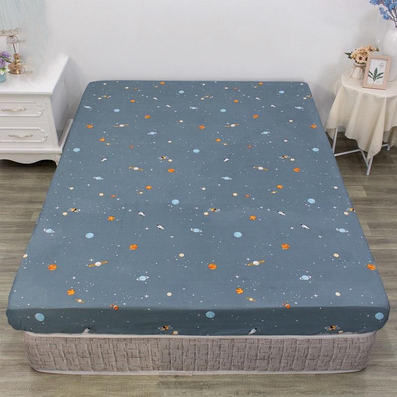 Lẻ ga trải giường Cotton Poly kích thước 1M2/ 1M6/ 1M8/ 2M2, Được chọn mẫu (Ga bo chun sẵn)