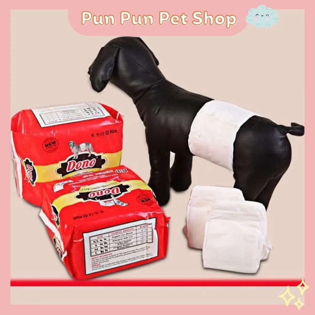 Miếng tả quấn thấm hút chuyên dụng dành cho chó mèo đực Dono - Punpun Pet Shop