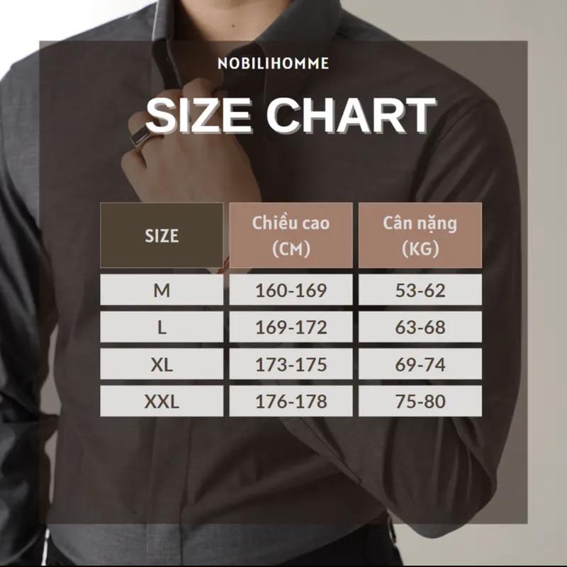 Product Introduction of Áo Sơmi Chống Nhăn Thiết Kế Cổ Buttondown Màu Than 0