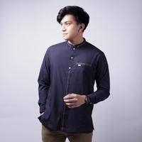 Gambar Qori Apparel Signature Labid bin Rabiah Baju Koko Pria Lengan Panjang ABI-2 - C1, M dari Qoriapparel Kota Bekasi 1 Tokopedia
