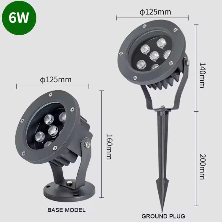 Đèn Led Chiếu Cây - Đèn Chiếu Điểm, Đèn Rọi Cây Ngoài Trời Công Suất 3W, 5W, 6W, 7W, 9W, 12W, 18W, 24W Full Màu 1
