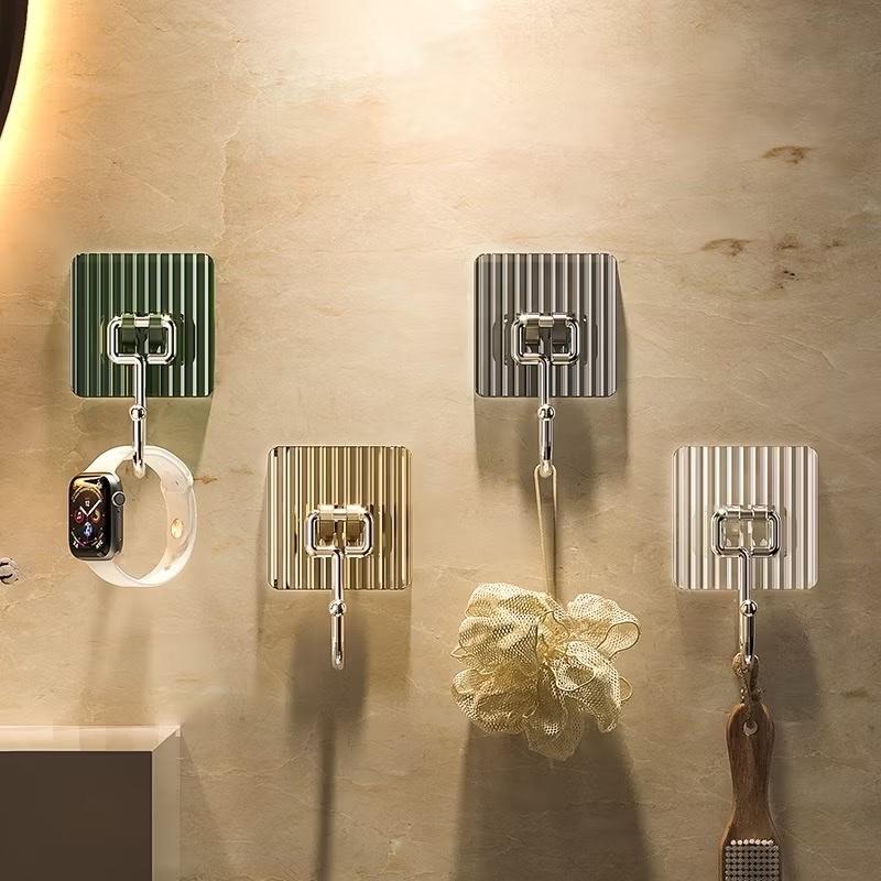 Móc Dán Tường Cao Cấp Đa Năng Chịu Lực Treo Đồ Bếp, Đồ Phòng Tắm Tiện Lợi Tiết Kiệm Không Cần Khoan Dán Đa năng Kitchen kệ đựng để trưng 5