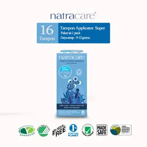 natracare Digital Cotton Tampon Super - Pembalut Wanita 16pcs