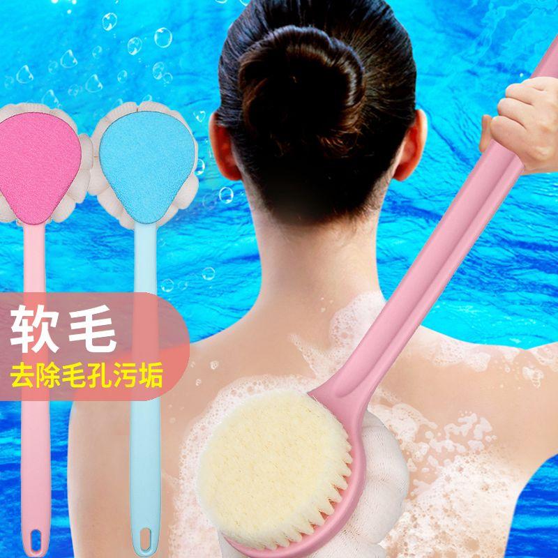 Product Introduction of Alat Mandi, Gosok Belakang Mandi, Rambut Lembut, Pemegang Panjang, Mud Rub Back, Tidak Meminta untuk Berus Mandi Badan, Tuala Mandi, 7724 Keping, Jualan Panas selama 30 Hari 1