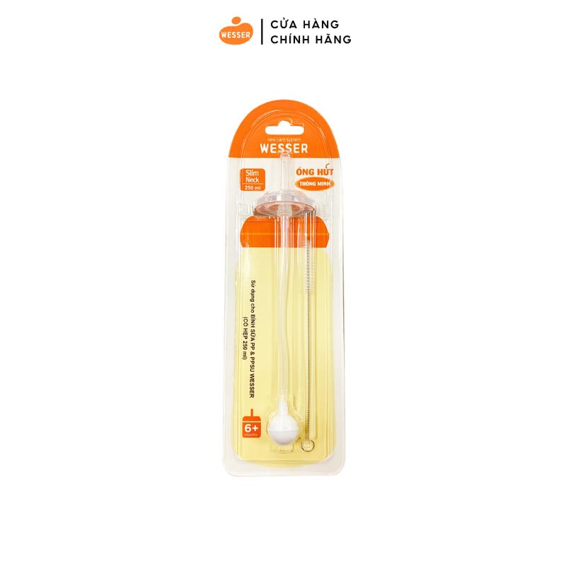 Ống Hút Thay Thế Thông Minh Wesser - CỔ HẸP - Tiện dụng cho bé 4