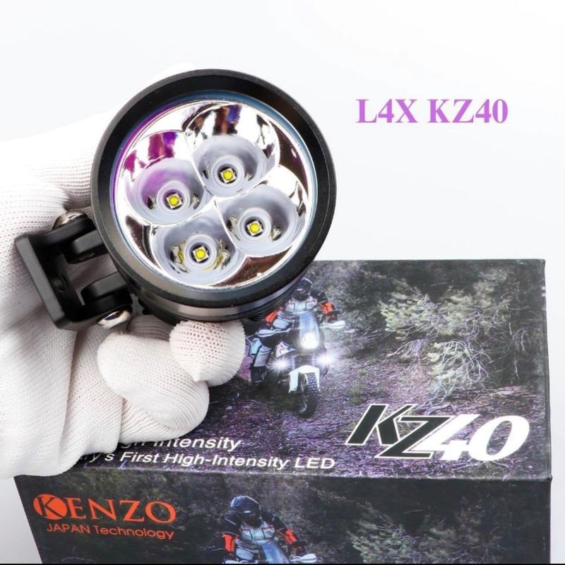 Model 2023 - Đèn Trợ Sáng KZ40 Chip SST20 công suất 45w 12V/DC - Sáng Trắng Gom 6000K