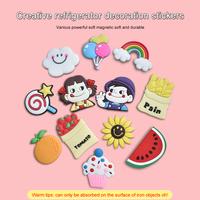 Gambar 【Apligod】Stiker Kulkas Magnet Lucu Kartun Tempelan Tidak Memudar Stiker Magnet Lem Lembut PVC Kreatif - Watermelon dari Apligod Kota Bekasi 3 Tokopedia