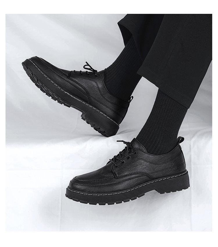 Product Introduction of Giày Da, Brogue Nam, Phong Cách Anh Quốc, Đế Dày, Màu Đen, Thích Hợp Cho Thanh Niên Và Công Sở, Trang Phục Trang Trọng, Giày Chú Rể Đám Cưới, 2024 Shoes Đồng 14