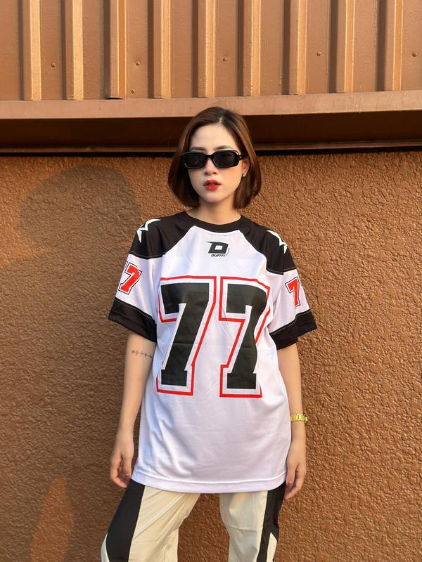 OF41 Áo Thun Local Brand OUFITI Áo Thể Thao Nam Nữ Unisex Form Rộng Chất Cotton Menswear Top Sport Tập Thể Dục Tập Gym Cổ Tròn 6