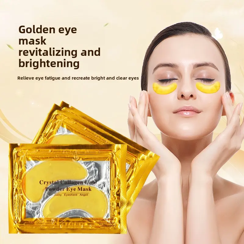 Moisturizing and Firming Gold Collagen Eye Patch Crystal Hydrating Eye Mask Patch Improve Eye Pattern Moisturizing Eye Mask