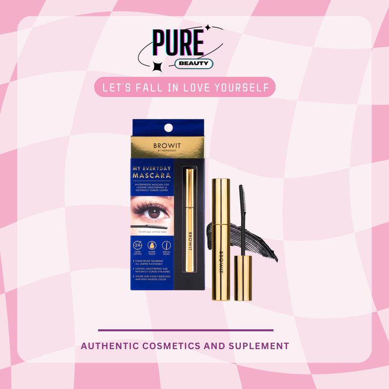 Mascara Browit Dài Cong Mi Không Lem Trôi By Nongchat - Thái Lan