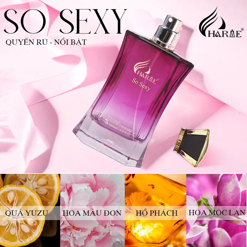 Nước hoa nữ Charme Perfume So Sexy 100ml - Thơm lâu, Tuyệt đỉnh 4