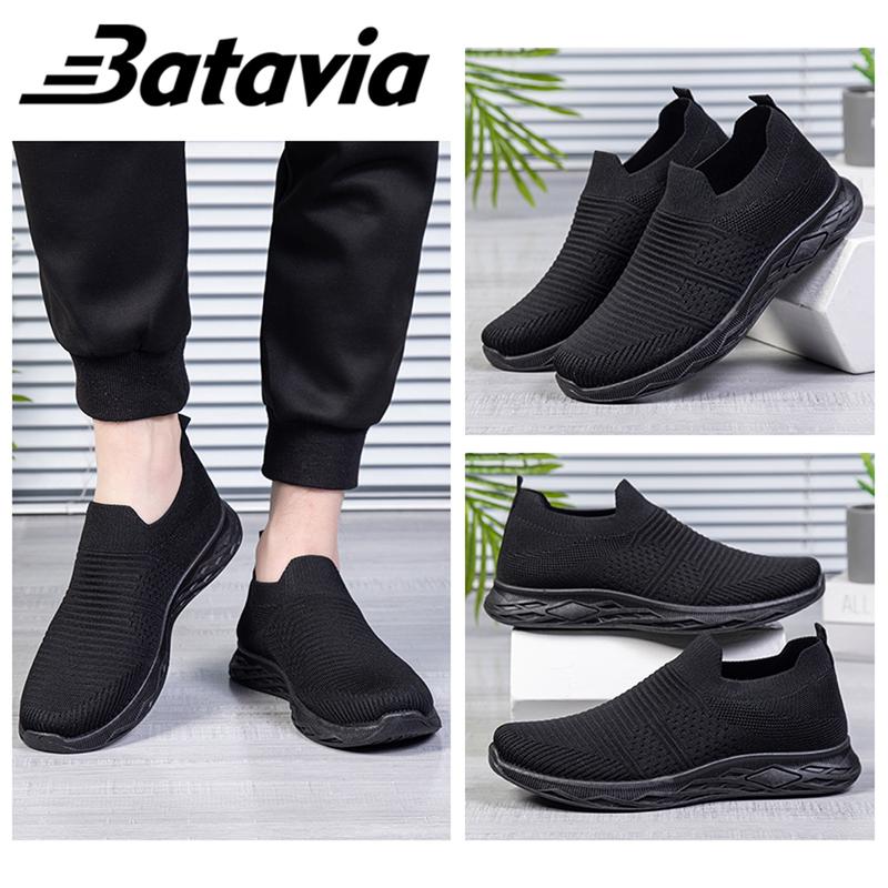 [Produk Lokal] Sepatu Rajut Pria Sneakers B33 B34 5