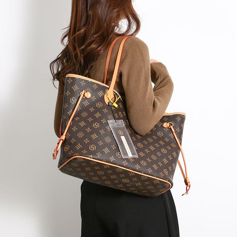 Product Introduction of Túi Tote Cầm Tay Hong Kong, Giá Cả Phải Chăng, Sang Trọng, Cao Cấp, Phong Cách Cổ Điển Da Thật, Thời Trang, Dễ Phối Đồ Thích Hợp Đi Lại, Dung Lượng Lớn, Không Thấm Nước, Túi Đeo Vai Nữ 0