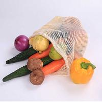 Gambar BAGGU Tas Belanja Lipat Vegetable and Fruit Cotton Mesh Bag M - BG1 - Beige, XL dari Cupang Guppy Kingdom Kota Tangerang 4 Tokopedia