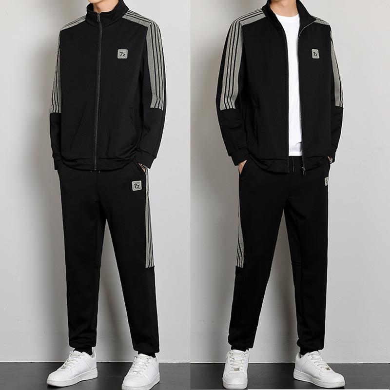 Bộ quần áo thu đông nam cao cấp,Bộ thể thao nam.Quần áo nỉ nam thêu logo 72 Sport Chạy Bộ Tập Thể Dục Thun