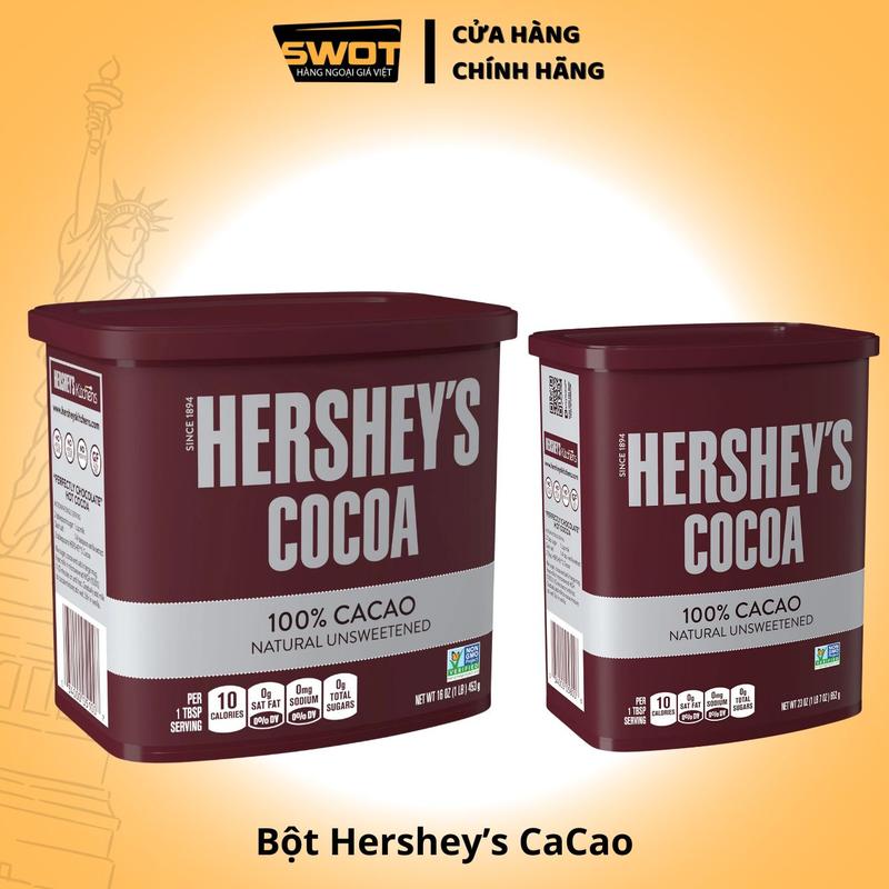 Bột cacao HSH Mỹ, Bột cacao Socola Mỹ cao cấp, Chocolate thơm ngon, giàu giá trị dinh dưỡng - SWOT