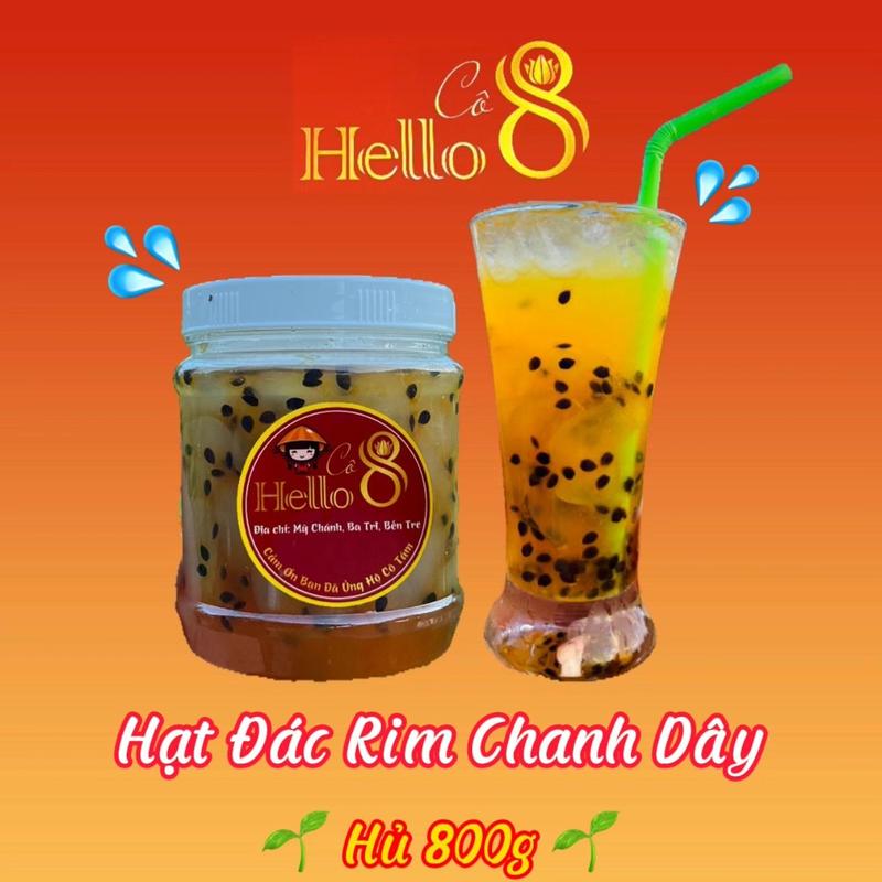 (Hello Cô 8) Hạt Đác Rim Chanh Dây HỦ 800gram Food